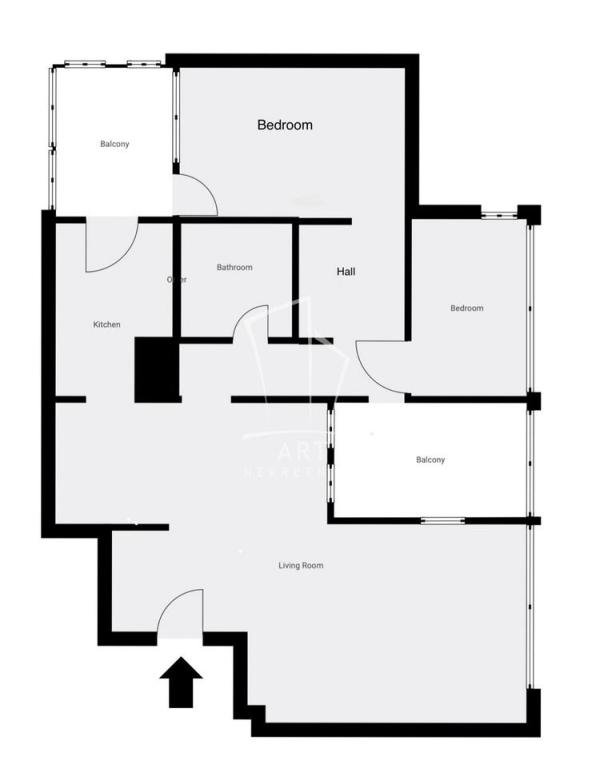 Slika 1 - Luke Vojvodića, Trosoban stan na prodaju, 77m2, 199.000€