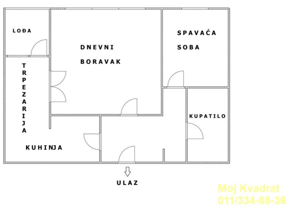 Slika 9 - Dvosoban stan na prodaju, 53m2, 128.000€