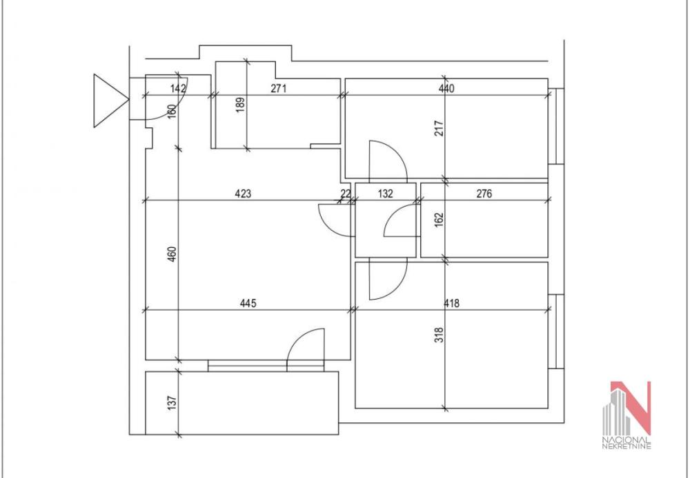Slika 1 - BULEVAR OSLOBODJENJA, Dvoiposoban stan na prodaju, 65m2, 174.500€