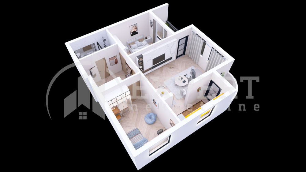 Slika 2 - 2. proleterske brigade, Trosoban stan na prodaju, 63m2, 125.860€