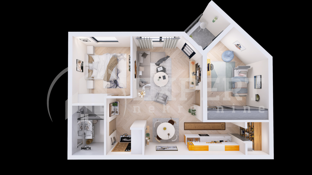 Slika 1 - 2. proleterske brigade, Trosoban stan na prodaju, 64m2, 128.850€