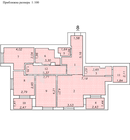 Slika 10 - Stevana Sremca, Troiposoban stan na prodaju, 91m2, 197.200€