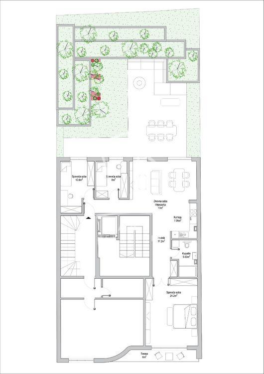Slika 4 - Ozrenska, Troiposoban stan na prodaju, 95m2, 415.152€