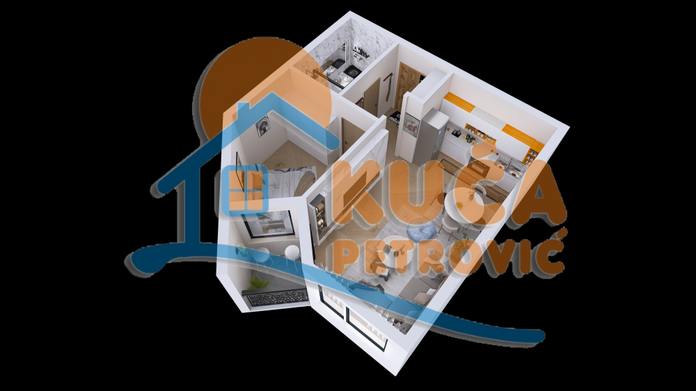 Slika 11 - 2. proleterske brigade, Dvosoban stan na prodaju, 44m2, 88.260€