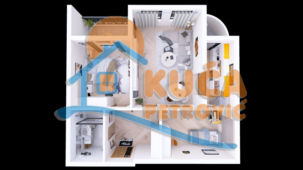 Slika 1 - 2. proleterske brigade, Trosoban stan na prodaju, 63m2, 125.860€