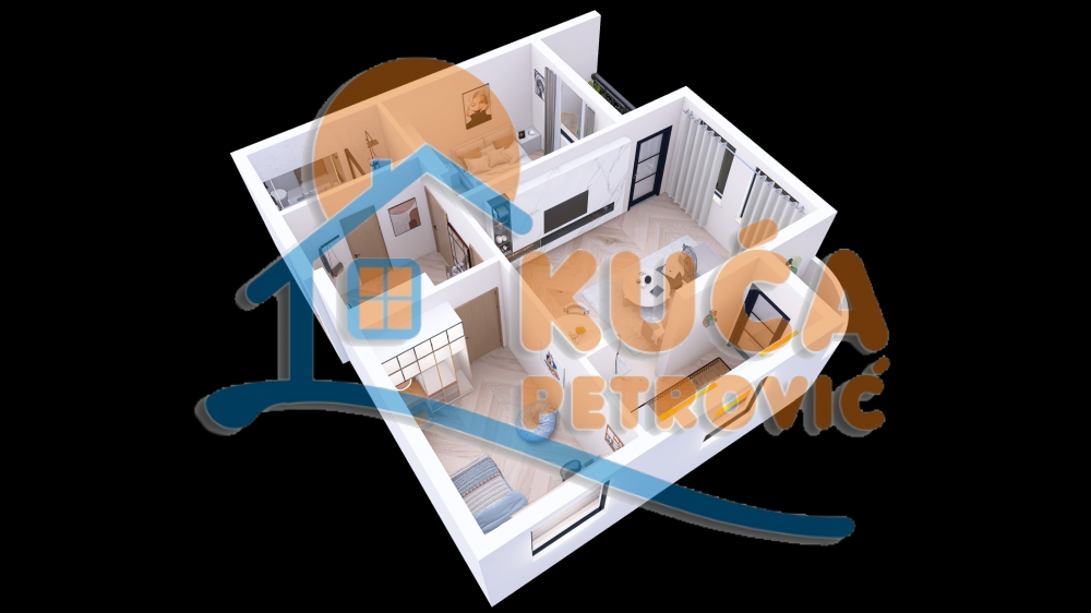 Slika 2 - 2. proleterske brigade, Trosoban stan na prodaju, 63m2, 125.860€