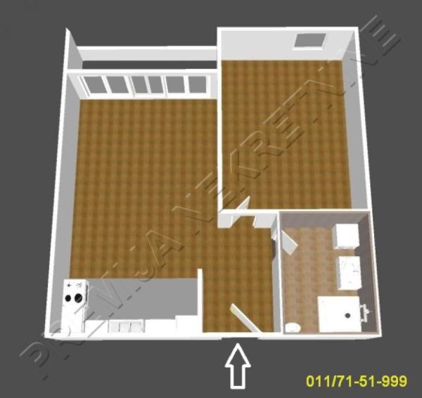 Slika 10 - Slanački put, Dvosoban stan za izdavanje, 46m2, 550€