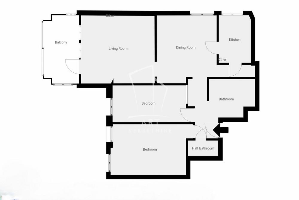 Slika 1 - Dr Ivana Ribara, Dvosoban stan na prodaju, 72m2, 255.000€