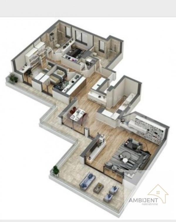 Slika 11 - Četvorosoban stan na prodaju, 158m2, 523.875€