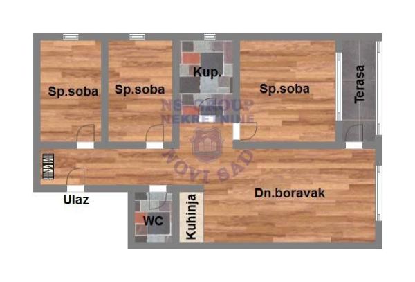 Slika 6 - Četvorosoban stan na prodaju, 73m2, 151.400€