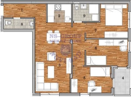 Slika 1 - Četvorosoban stan na prodaju, 78m2, 196.400€