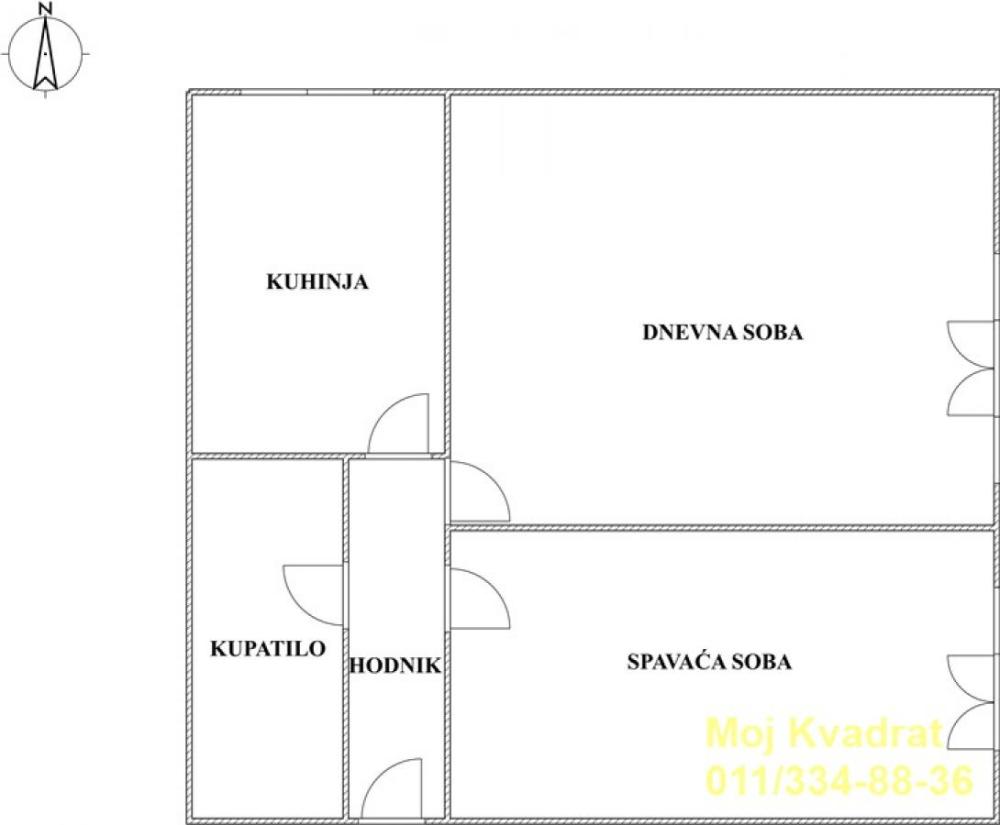 Slika 9 - Dvosoban stan na prodaju, 43m2, 130.000€