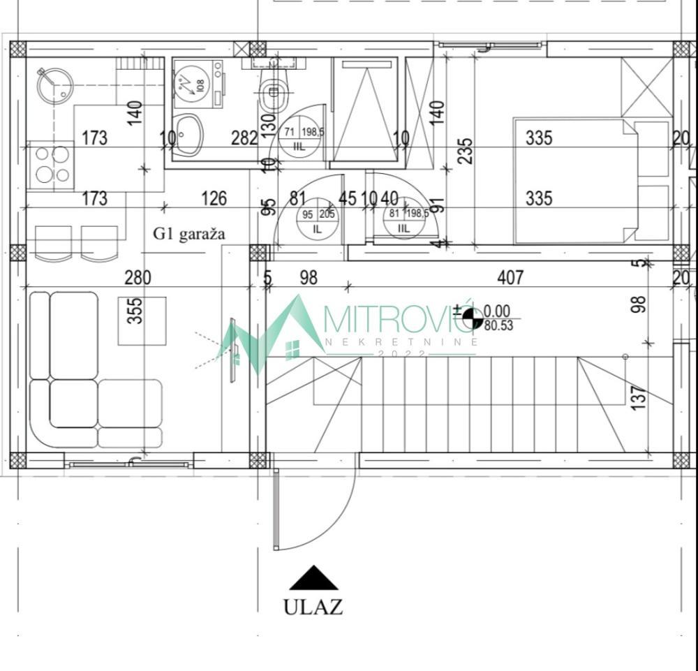 Glavna slika -Jednoiposoban stan na prodaju, 26m2, 42.980€