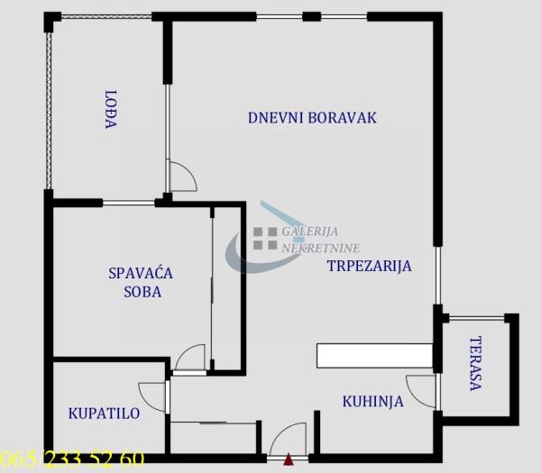 Slika 1 - Breza, Dvosoban stan na prodaju, 59m2, 161.000€