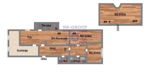 Glavna slika -Troiposoban stan na prodaju, 94m2, 216.300€