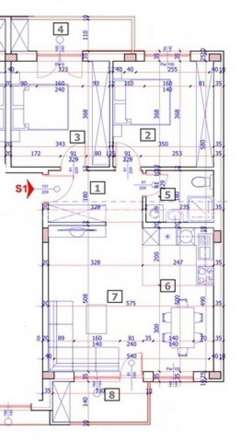 Glavna slika -Trosoban stan na prodaju, 72m2, 122.360€