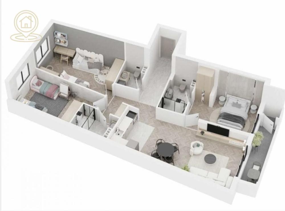 Glavna slika -Četvorosoban stan na prodaju, 94m2, 216.660€