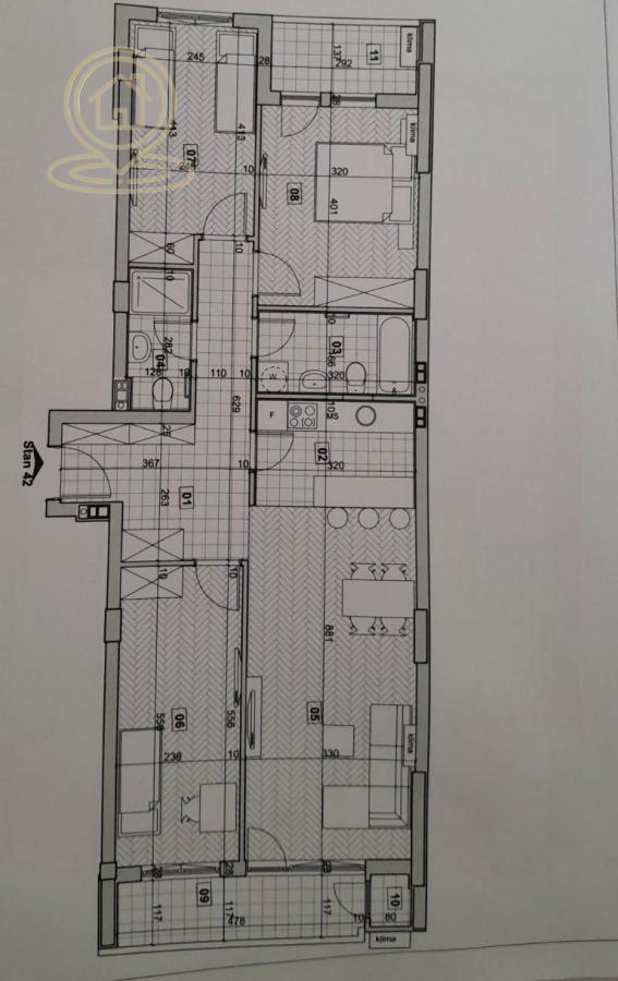 Glavna slika -Četvorosoban stan na prodaju, 95m2, 190.000€