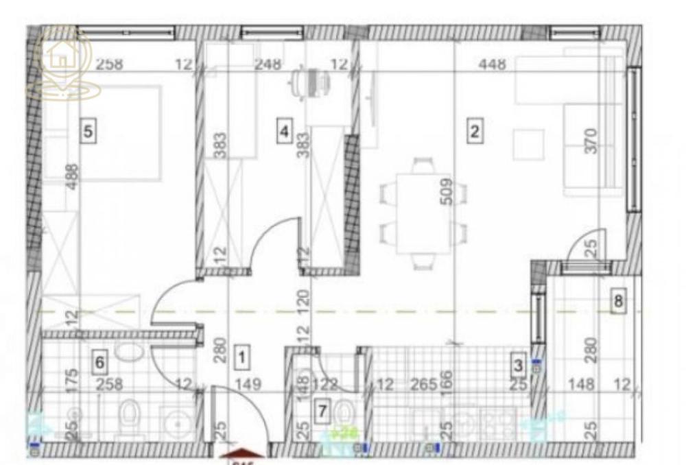 Glavna slika -Trosoban stan na prodaju, 60m2, 151.025€