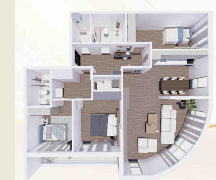 Slika 5 - Troiposoban stan na prodaju, 113m2, 230.900€