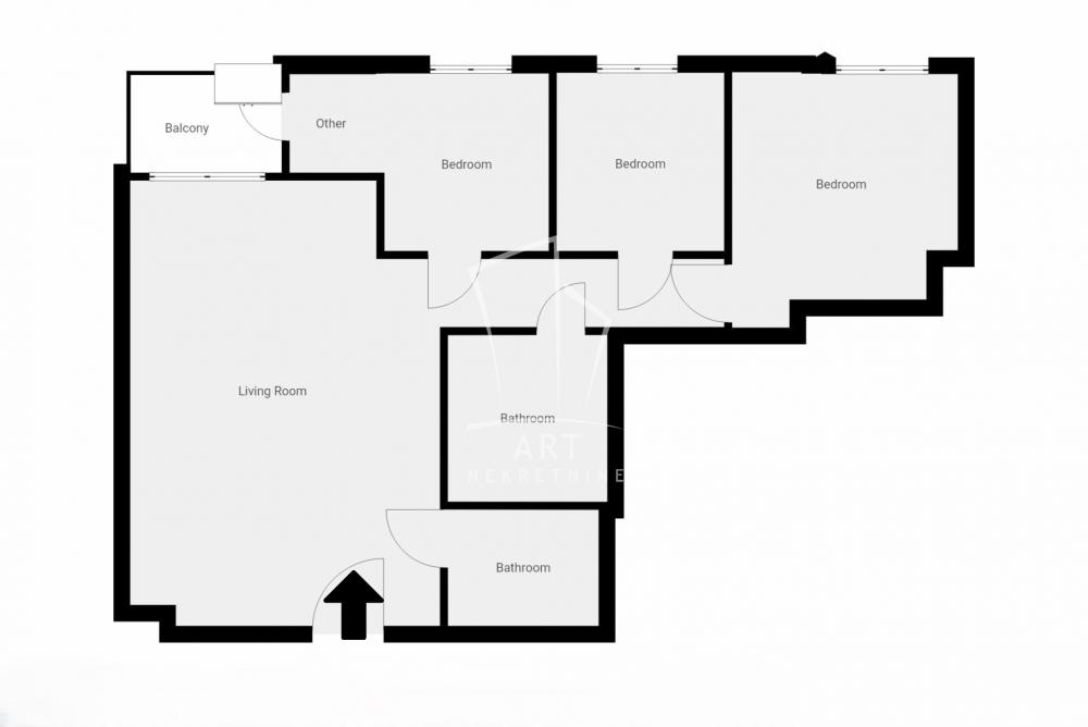 Slika 1 - Dragoslava Srejovića, Troiposoban stan na prodaju, 71m2, 295.000€