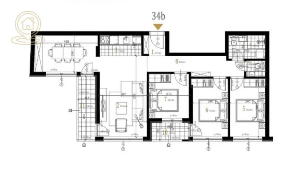 Slika 1 - Četvorosoban stan na prodaju, 80m2, 157.607€