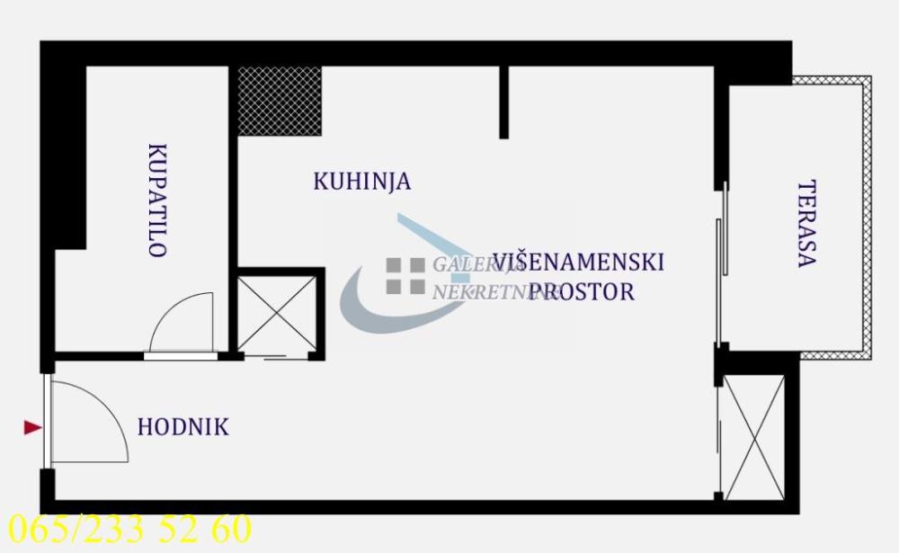 Slika 7 - Bulevar Vudroa Vilsona,  Stan na prodaju, 28m2, 165.000€
