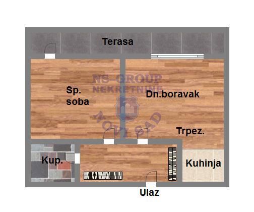 Slika 8 - Jednoiposoban stan na prodaju, 36m2, 85.000€