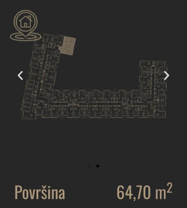 Slika 2 - Trosoban stan na prodaju, 64m2, 171.533€