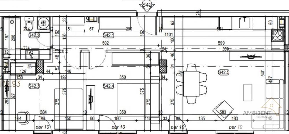 Slika 5 - Trosoban stan na prodaju, 89m2, 222.675€