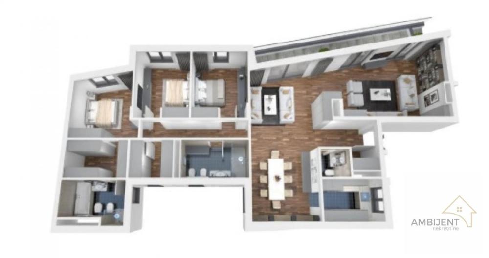 Slika 2 - Četvorosoban stan na prodaju, 161m2, 808.850€