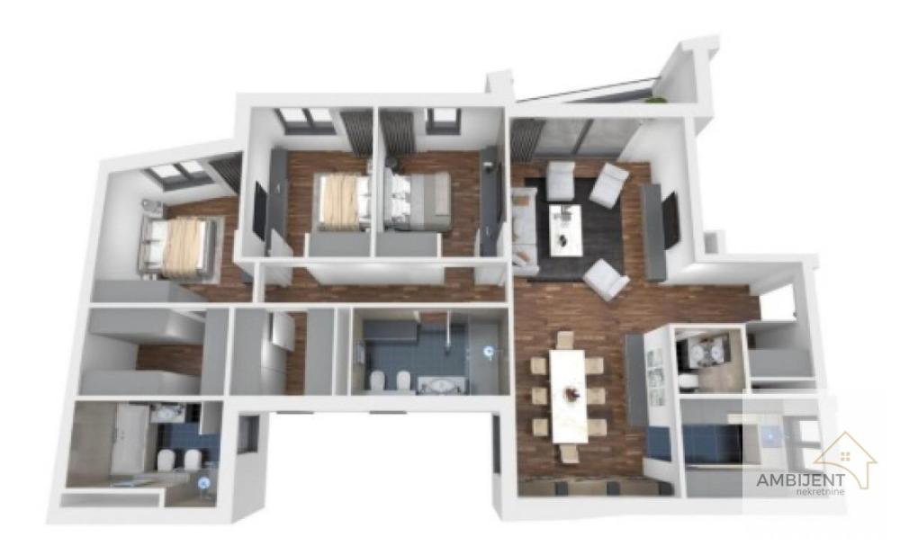 Slika 2 - Četvorosoban stan na prodaju, 125m2, 626.150€