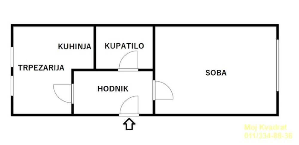 Slika 4 - Jednosoban stan na prodaju, 42m2, 210.000€
