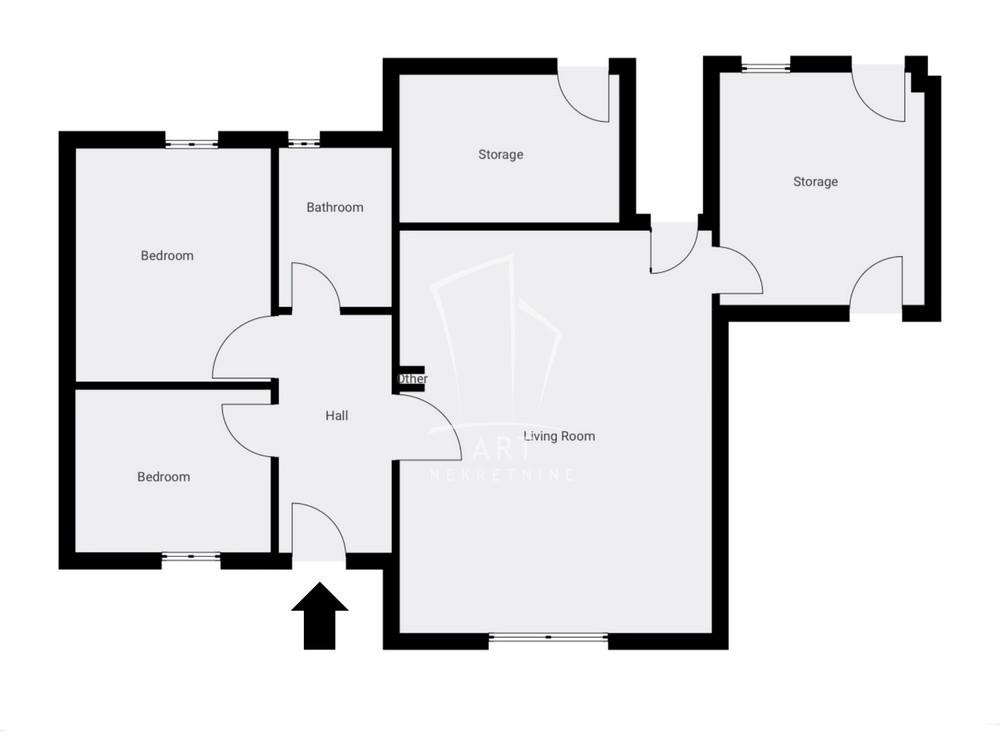 Slika 11 - Nebojše Popovića,  Kuća na prodaju, 71m2, 89.400€