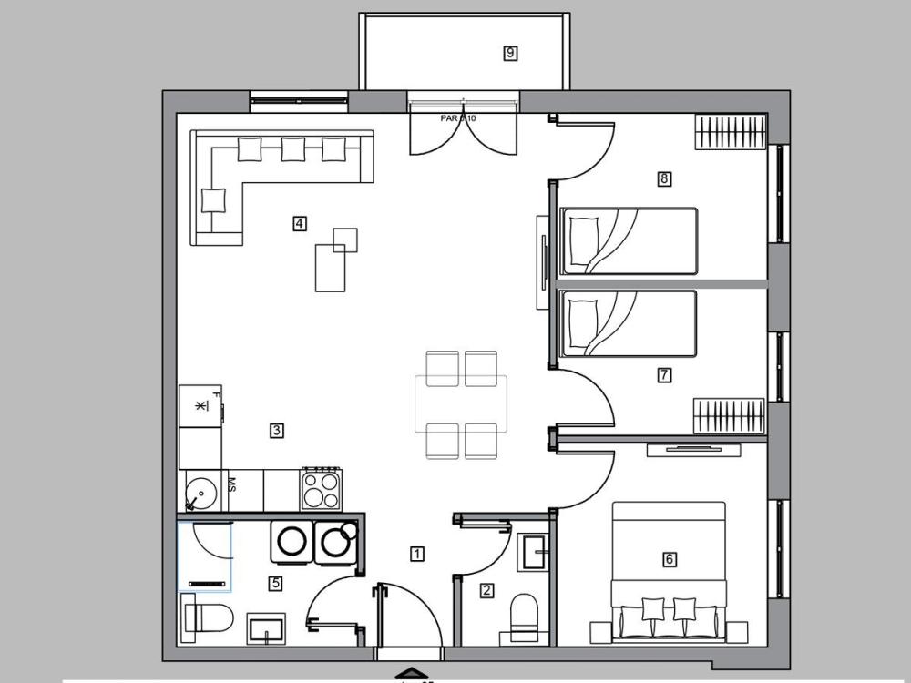 Slika 3 - Trosoban stan na prodaju, 63m2, 132.877€
