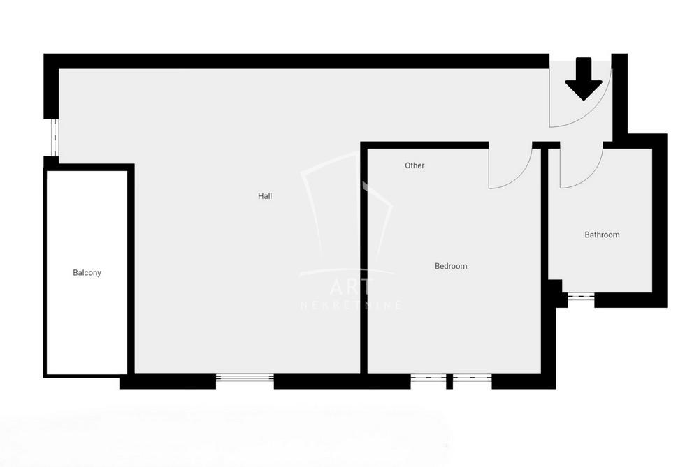 Slika 10 - Univerzijade, Dvosoban stan na prodaju, 44m2, 140.000€