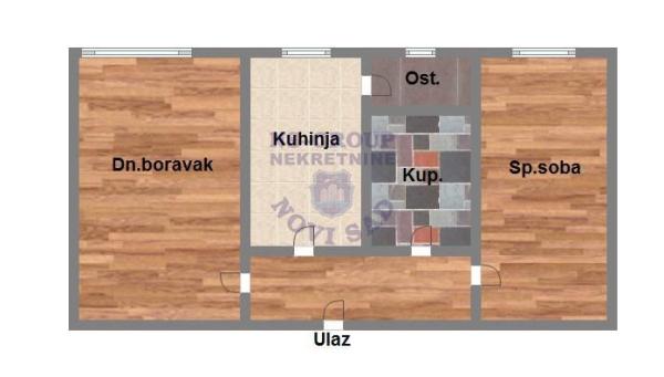 Slika 7 - Dvosoban stan na prodaju, 51m2, 126.000€