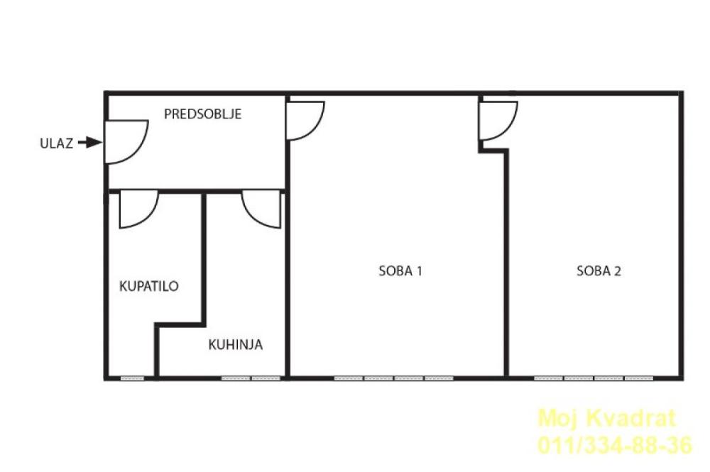 Slika 11 - Dvosoban stan na prodaju, 60m2, 335.500€
