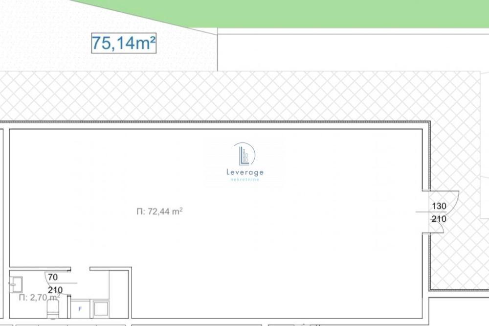 Glavna slika - Lokal na prodaju, 75m2, 145.021€