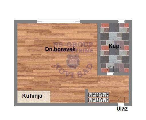 Glavna slika -Jednosoban stan na prodaju, 23m2, 41.200€