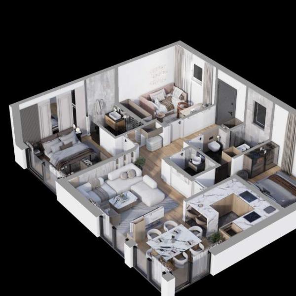 Slika 6 - Malina 16B, Četvoroiposoban stan na prodaju, 77m2, 230.000€