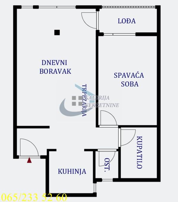 Slika 5 - Vojvode Stepe, Dvosoban stan na prodaju, 50m2, 189.000€