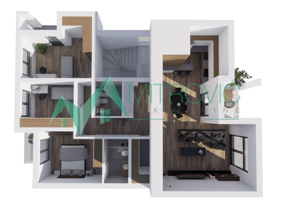 Glavna slika -Četvorosoban stan na prodaju, 106m2, 361.720€