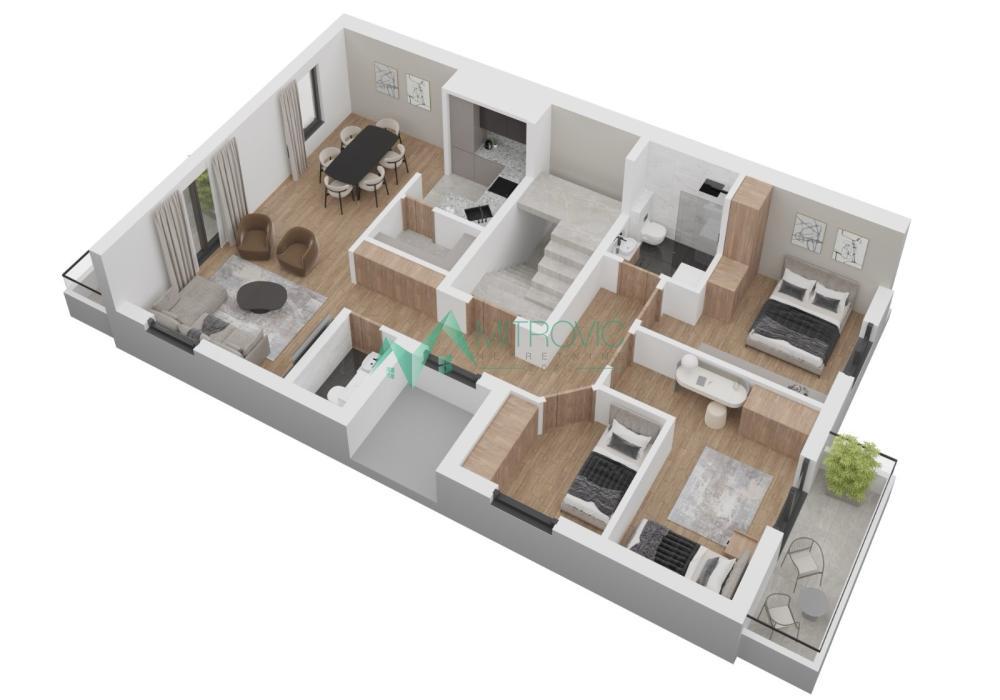 Glavna slika -Četvorosoban stan na prodaju, 86m2, 160.352€