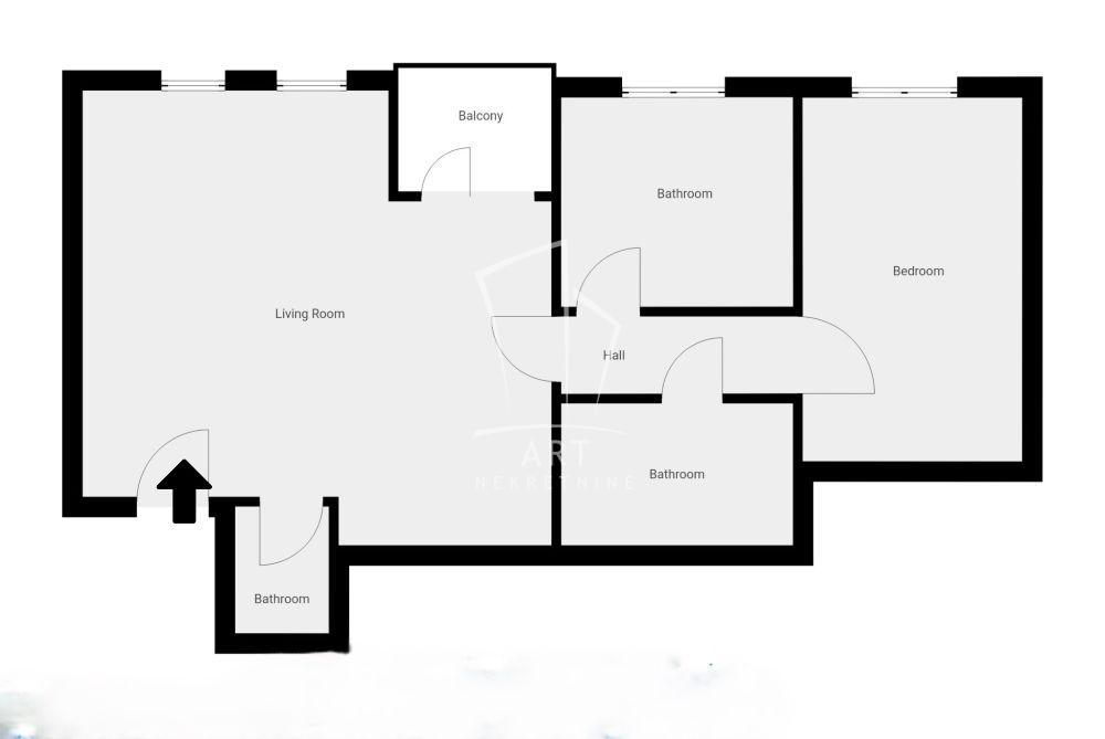 Slika 1 - Milorada Dimitrijevića, Dvoiposoban stan na prodaju, 57m2, 158.000€