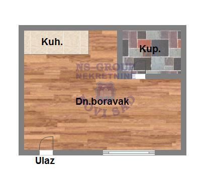 Slika 3 - Jednosoban stan na prodaju, 22m2, 44.290€