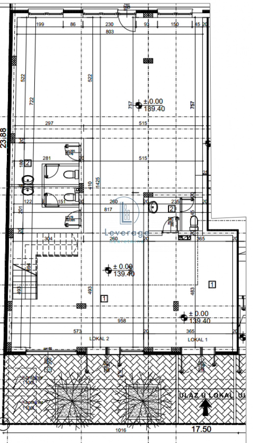 Glavna slika -Marka Oreškovića,  Lokal za izdavanje, 118m2, 2.500€