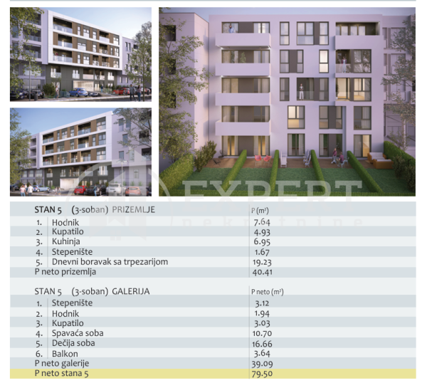 Slika 2 - Filipa Višnjića, Trosoban stan na prodaju, 80m2, 200.000€