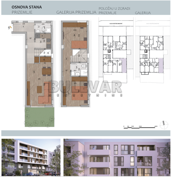 Slika 1 - Filipa Višnjića, Trosoban stan na prodaju, 66m2, 165.000€