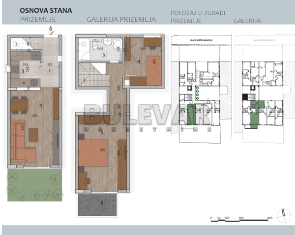Slika 1 - Filipa Višnjića, Trosoban stan na prodaju, 67m2, 167.500€
